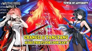 Wuthering Waves | Quick Swap Changli Yangyang vs Crownless Tower of Adversity Gameplay