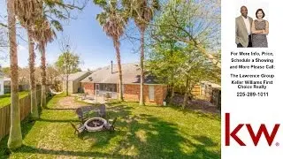 5617 Bayridge Drive, Baton Rouge, LA Presented by The Lawrence Group.