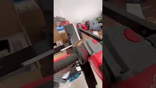 How I sharpen my lawn mower blades #m18 #milwaukee #viral #tools #fyp #anglegrinder #blade #fire