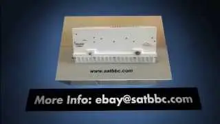 Terrasat 80W C-band Standard intelligent Block Upconverter (IBUC) P/N IBUC058064-1AC080-003