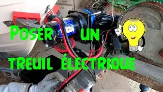 🔧 Установка ручной и электрической лебедки на лодочный прицеп