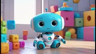 El bebé robot no puede encontrar su sonrisa | Canción Infantil | Nursery Rhyme Español | Kids Songs