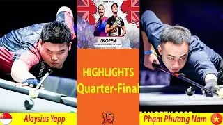 HIGHLIGHTS Quarter-Final | Phạm Phương Nam vs Aloysius Yapp | 2025 UK OPEN POOL CHAMPIONSHIP
