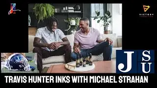 Travis Hunter signs NIL deal with Michael Strahan Brand