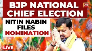 LIVE: BJP To Announce New President, Nitin Nabin Expected To Be Elected Unopposed | BJP Prez News