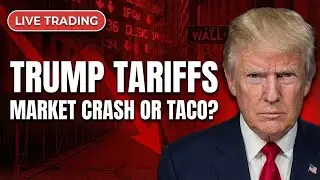 Trump Global Tariffs 15% Again! Stock Market & Crypto Fall | Live Trading Stocks Futures