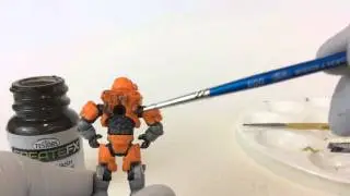 How to black wash a figure