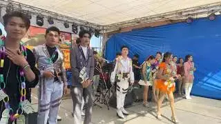 ทีมนางเอก#เพชรลําเพลิน (มีลากิจ) บนเวทีมินิคอนเสิร์ต ที่บ้านสว่าง อ.ซำสูง จ.ขอนแก่น