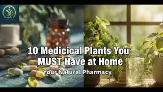 10 Medicinal Plants You Should Have at Home | Your Natural Pharmacy || @FitwellXpro