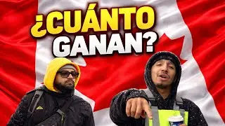 &iquest;ESTO es lo que  GANAN realmente los LATINOS EN CANAD&Aacute;? 🇨🇦💸 (la VERDAD de ser INMIGRANTE)