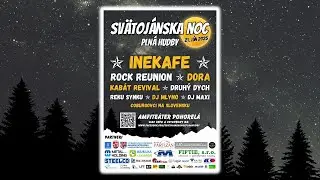 Svätojánska Noc Plná Hudby 2025 → Celý videozáznam | LIVE @ Amfiteáter Pohorelá, Slovensko