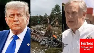 Gov. Greg Abbott Details Latest Conversation With President Trump About Response To Deadly Flooding