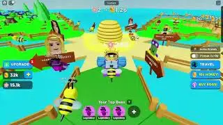 BEE FACE: BE A BEE ON ROBLOX! WORLD 5 COMPLETE!