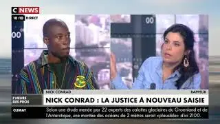 Accrochage entre Charlotte d'Ornellas et Nick Conrad sur CNews