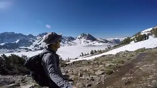 Frozen Duck Lake, Mammoth Lakes