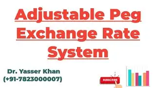 Adjustable Peg Exchange Rate System