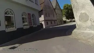 Die L360 zwischen Haigerloch und M&uuml;hringen.