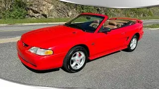 1994 Ford Mustang GT Convertible. *SOLD