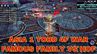 MIR4-INTENSE FIGHT TOBD4F ASIA 1 | FAMOUS FAMILY VS HALL OF FAME