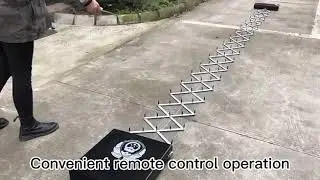 Portable Tire Killers Remote Control Speed Bump Spike Retractable Road Blocker Tyre Killer