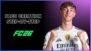 How to create DEAN HUIJSEN in EA FC 26 - TUTORIAL Face Creation
