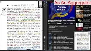 {A Treatise Of Human Nature (Book I. Part I. Section 7. [Of Abstract Ideas]) - PT. 5b }