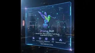 🚀 Prisma PHP — Almost RC: The Complete Full-Stack Experience Is Here.