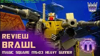 Review: Magic Square MS-03 Heavy Gunner (Brawl) - ToyTesterTeo Masterpiece Toy Collection