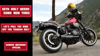 Let’s pull the wheels off Seths Yamaha bolt. (How to video)