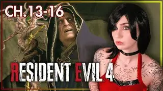 Last Stand on the Island | First Time Resident Evil 4 Remake [Ch.13-16] | Ada Wong Cospaly |Thundrea