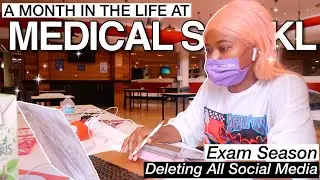 A MONTH IN THE LIFE OF A MEDICAL STUDENT - MEDICAL SCHOOL EXAM SEASON VLOG (UK) FT NOTABILITY #AD