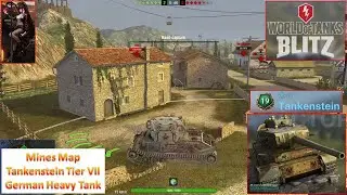 [*/\*] World of Tanks Blitz - Mines Map - Ply with TIER VII Tankenstein Heavy Tank