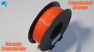 3D Printing Filament in Translucent Orange Color for 3D Signage Printer #3dprintingfilament