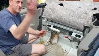 Chrysler Sebring JR 2002 - oil change in the roof