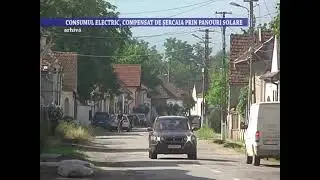 Consumul electric, compensat de Șercaia prin panouri solare - 8 mai 2023