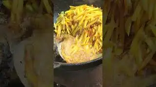 Palovhontora Osh Palov Ozbek osh Ochoq Uzbek pilaf on fire