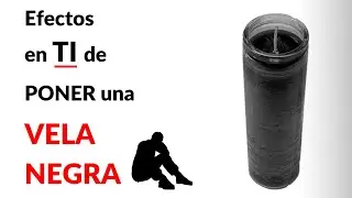 Esto PASARA EN TI si PONES una VELA NEGRA 🕯 🏴