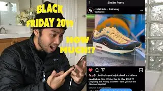 CRAZIEST BLACK FRIDAY SNEAKER STEALS | Reaction & Where To Find