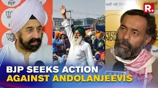 BJP Demands Action After Yogendra Yadav Admits Farmers Protest Was Politically Motivated