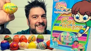 EggMazing mini. Easter egg decorating kit #eggmazing #eggdecorating [402]