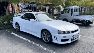 Drove my R34 to Miyagase Dam