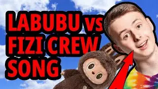 LABUBU vs FIZI CREW SONG (ft. &Scaron;NAQ) | Lyric Video