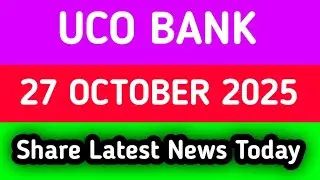 uco bank share latest news today || uco bank share latest news