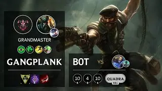 Gangplank Bot vs Ezreal - BR Grandmaster Patch 10.16