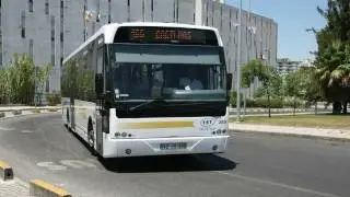 ARRIVA bussen bij TST (TRANSPORTES SUL DO TEJO)