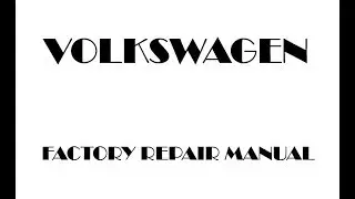 Volkswagen Scirocco 2008 2009 2010 2011 2012 2013 2014 2015 repair manual
