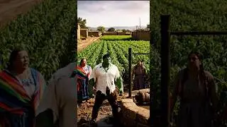 hulk helping stranger in crop area 😔#short #trending #viral #usa