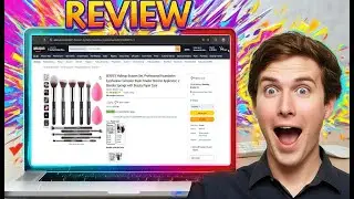 Обзор набора кистей для макияжа BEAKEY 2025. Сравнение с Glam Blend