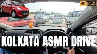 ASMR POV Drive | New Driver's Journey | Kolkata Office Hour Traffic #altok10 #newdriver
