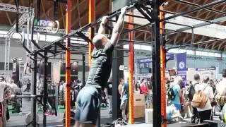 Rimini Wellness 2014. Vsporte_Sila в Италии.  Упражнения на Турнике.